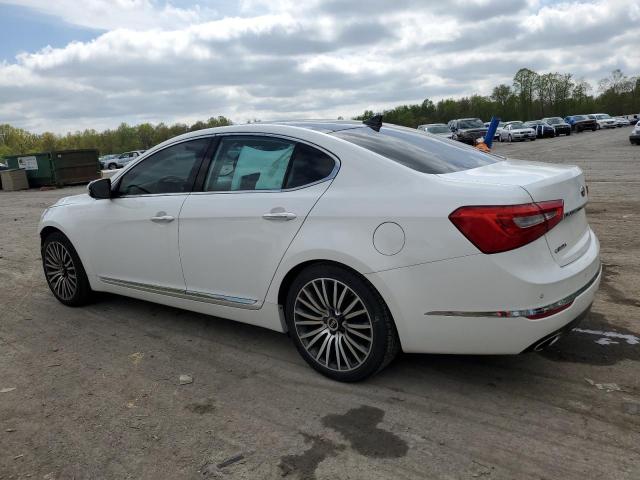 KNALN4D72F5187523 - 2015 KIA CADENZA PREMIUM WHITE photo 2