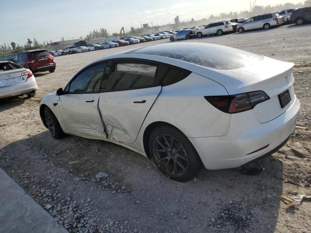 5YJ3E1EA9PF466656 - 2023 TESLA MODEL 3 WHITE photo 2