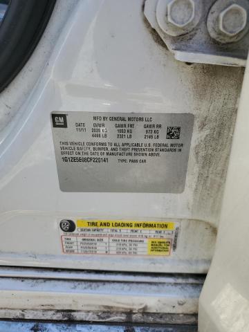 1G1ZE5E08CF220141 - 2012 CHEVROLET MALIBU LTZ კრემისფერი ფოტო 12