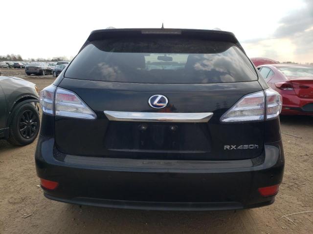 JTJBC1BA9C2434726 - 2012 LEXUS RX 450 BLACK photo 6