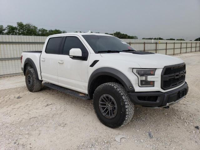 1FTFW1RG4KFD17830 - 2019 FORD F150 RAPTOR WHITE photo 4