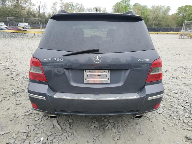 WDCGG8HB8AF340374 - 2010 MERCEDES-BENZ GLK 350 4MATIC GRAY photo 6