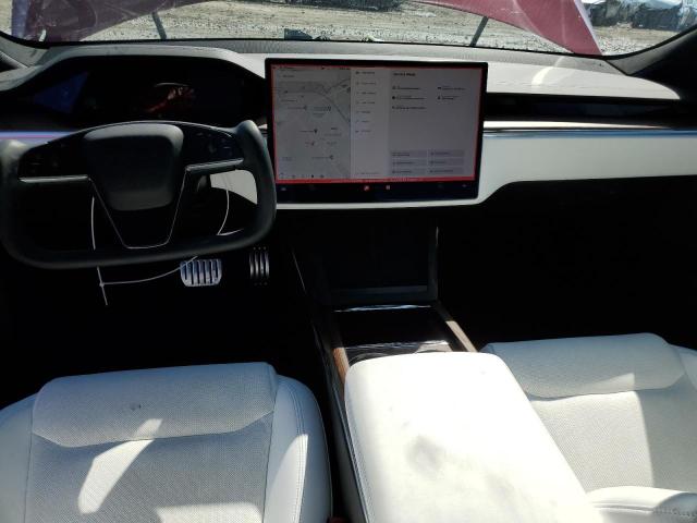 5YJSA1E56NF480358 - 2022 TESLA MODEL S Qırmızı foto 8