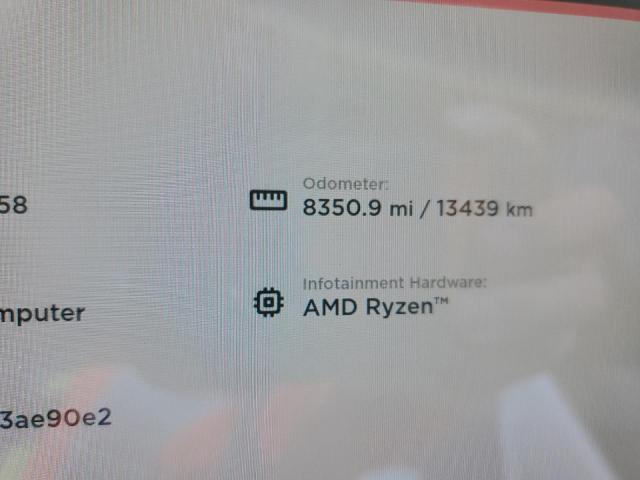 5YJSA1E56NF480358 - 2022 TESLA MODEL S Qırmızı foto 9