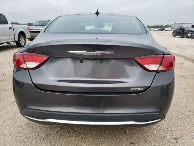 1C3CCCAB9GN129555 - 2016 CHRYSLER 200 LIMITED GRAY photo 6