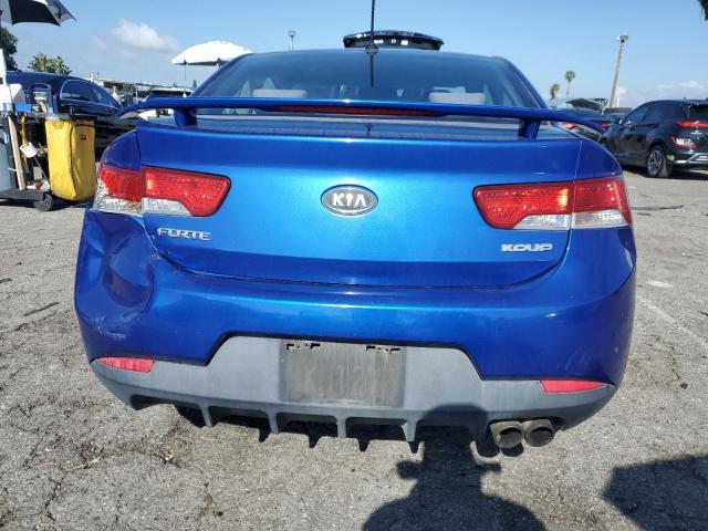 KNAFU6A27B5417121 - 2011 KIA FORTE EX BLUE photo 6