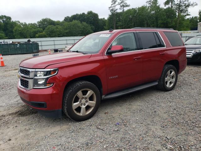 1GNSCBKC1FR287931 - 2015 CHEVROLET TAHOE C1500 LT RED photo 1