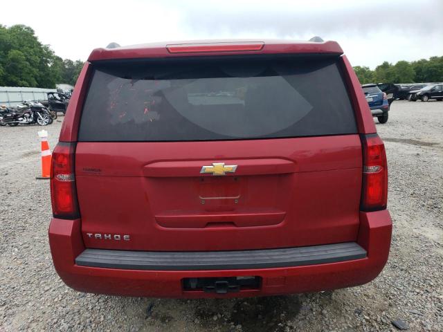 1GNSCBKC1FR287931 - 2015 CHEVROLET TAHOE C1500 LT RED photo 6