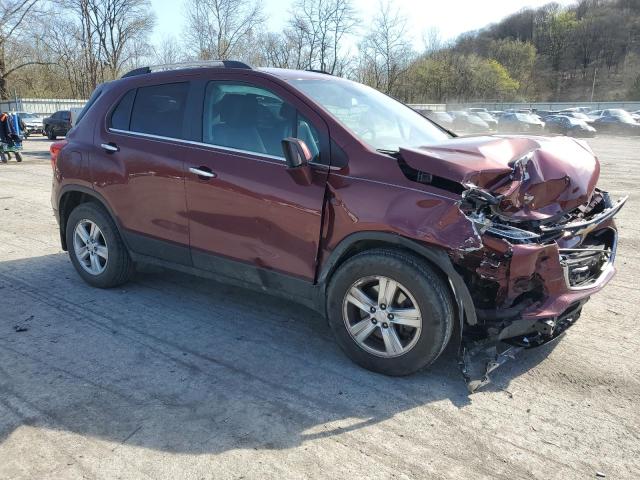 3GNCJPSB3HL200510 - 2017 CHEVROLET TRAX 1LT BURGUNDY photo 4