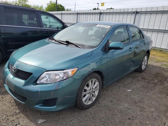 JTDBU4EE6A9108015 - 2010 TOYOTA COROLLA BASE TURQUOISE photo 1