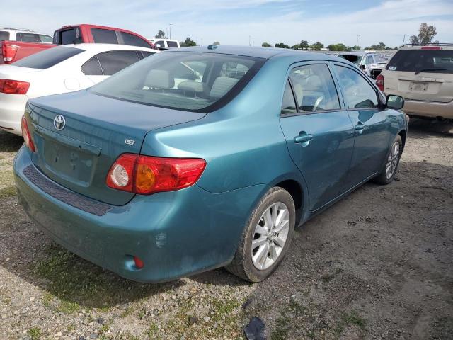 JTDBU4EE6A9108015 - 2010 TOYOTA COROLLA BASE TURQUOISE photo 3