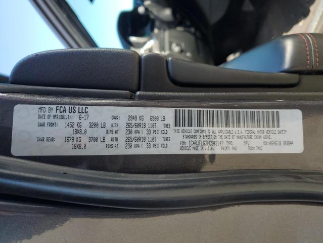 1C4RJFLG3HC949147 - 2017 JEEP GRAND CHER TRAILHAWK 灰色 照片 13