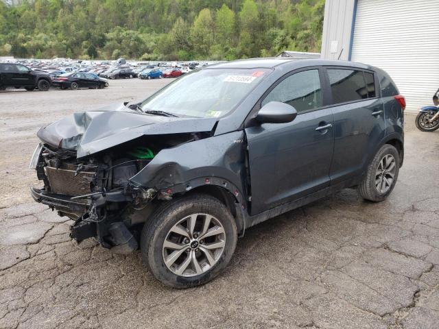 KNDPBCAC8F7737854 - 2015 KIA SPORTAGE LX BLUE photo 1