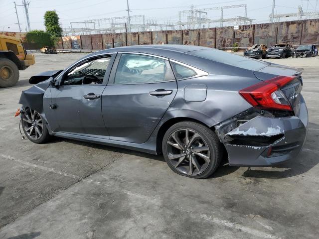 2HGFC2F85KH534668 - 2019 HONDA CIVIC SPORT GRAY photo 2