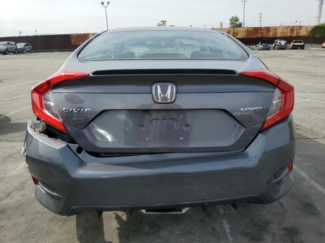 2HGFC2F85KH534668 - 2019 HONDA CIVIC SPORT GRAY photo 6