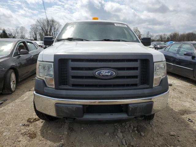 1FTEX1EM6BFC06281 - 2011 FORD F150 SUPER CAB WHITE photo 5