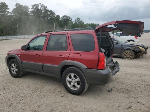 4F2YZ04115KM29574 - 2005 MAZDA TRIBUTE S RED photo 2