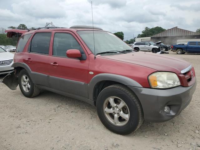 4F2YZ04115KM29574 - 2005 MAZDA TRIBUTE S RED photo 4