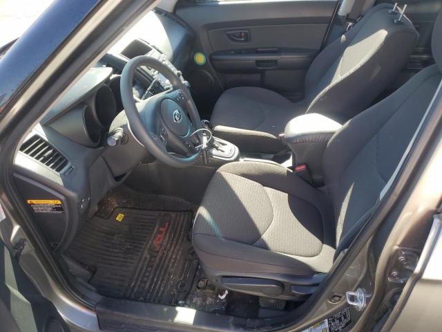 KNDJT2A56D7632113 - 2013 KIA SOUL GRAY photo 7