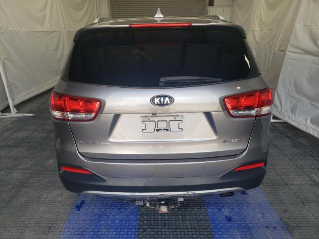 5XYPHDA11GG042235 - 2016 KIA SORENTO EX GRAY photo 6