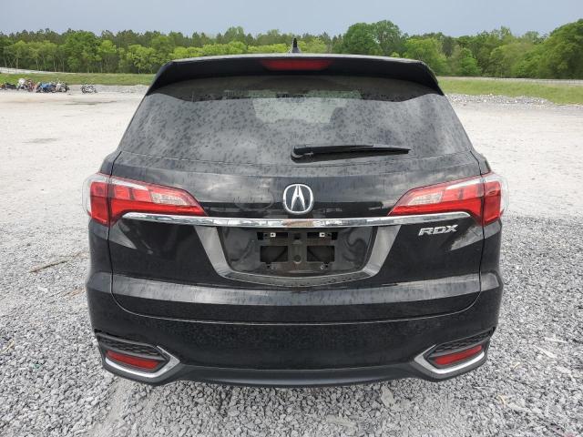 5J8TB3H51JL007114 - 2018 ACURA RDX TECHNOLOGY BLACK photo 6