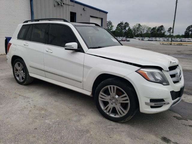 WDCGG8JB3EG321547 - 2014 MERCEDES-BENZ GLK 350 4MATIC WHITE photo 4