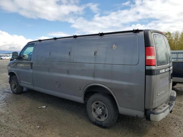 1GCGG29C481196193 - 2008 CHEVROLET EXPRESS G2 CHARCOAL photo 2