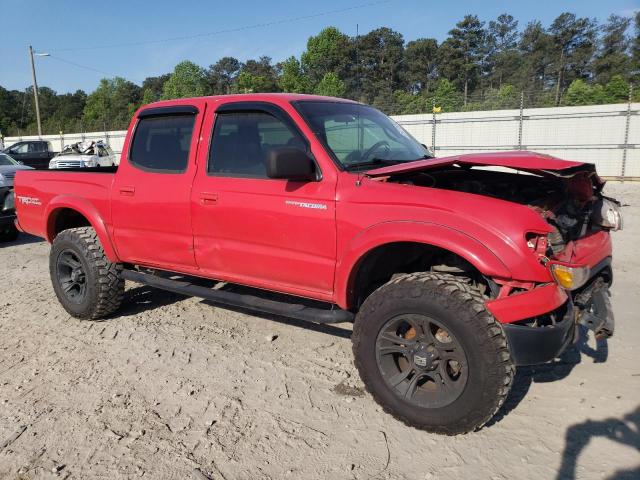 5TEGN92N24Z331701 - 2004 TOYOTA TACOMA DOUBLE CAB PRERUNNER RED photo 4