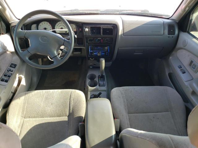 5TEGN92N24Z331701 - 2004 TOYOTA TACOMA DOUBLE CAB PRERUNNER RED photo 8