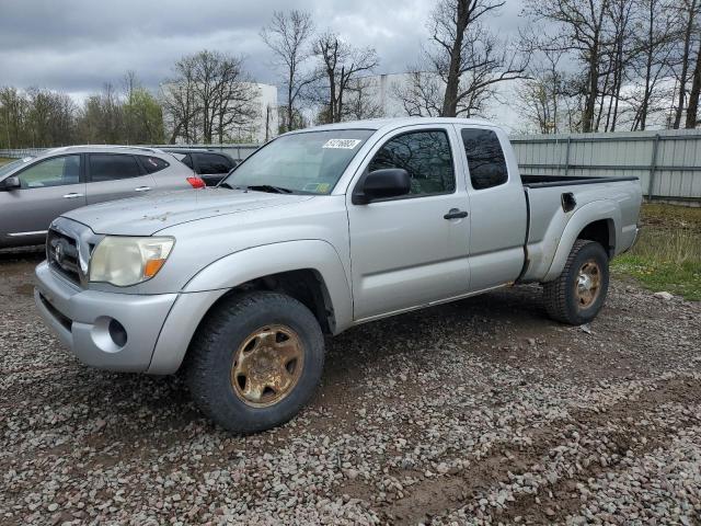 5TEUX4EN4AZ736529 - 2010 TOYOTA TACOMA ACCESS CAB ვერცხლისფერი ფოტო 1