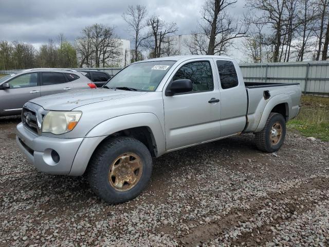 5TEUX4EN4AZ736529 - 2010 TOYOTA TACOMA ACCESS CAB SILVER photo 1