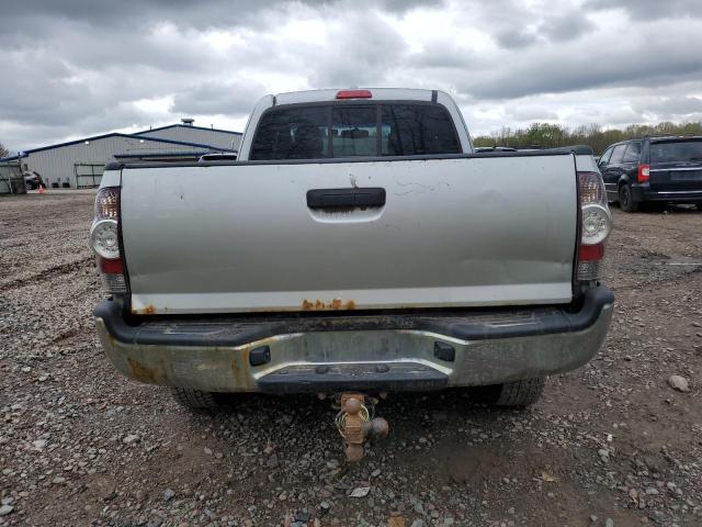 5TEUX4EN4AZ736529 - 2010 TOYOTA TACOMA ACCESS CAB SILVER photo 6