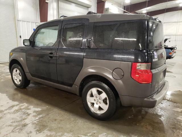 5J6YH18504L011306 - 2004 HONDA ELEMENT EX BLACK photo 2