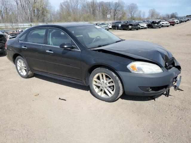 2G1WC5E32C1145351 - 2012 CHEVROLET IMPALA LTZ BLACK photo 4