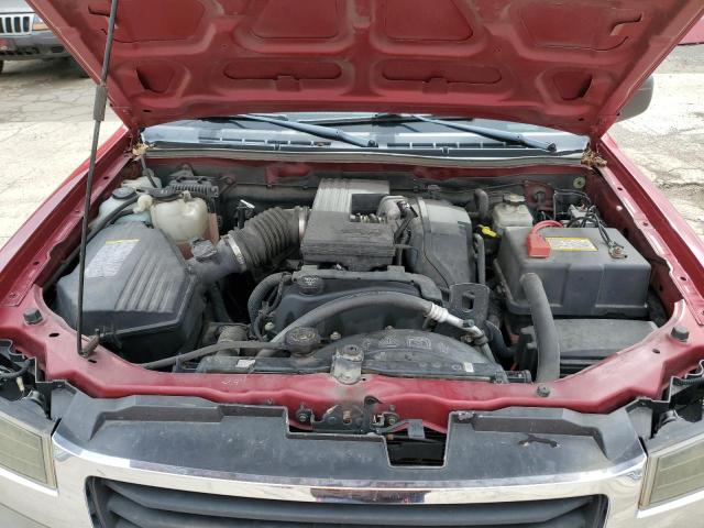 1GTDS196158282635 - 2005 GMC CANYON RED photo 11