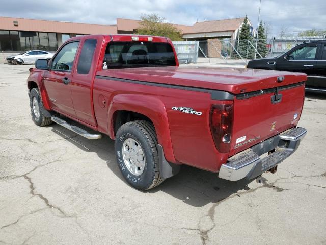1GTDS196158282635 - 2005 GMC CANYON RED photo 2