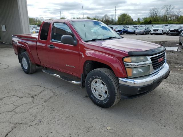 1GTDS196158282635 - 2005 GMC CANYON RED photo 4