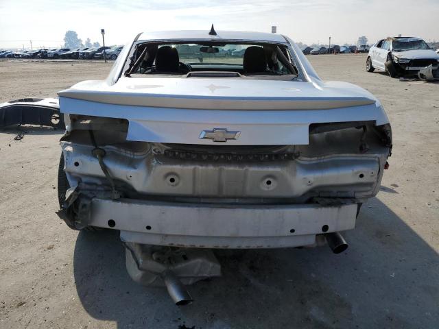 2G1FB1E39D9131736 - 2013 CHEVROLET CAMARO LT SILVER photo 6