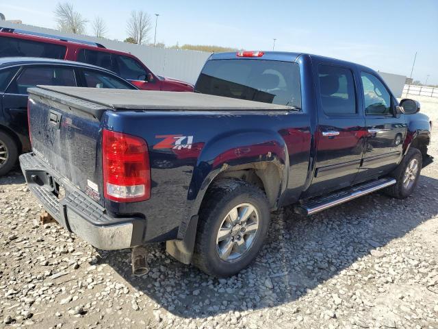 3GTP2VE76CG245560 - 2012 GMC SIERRA K1500 SLE BLUE photo 3