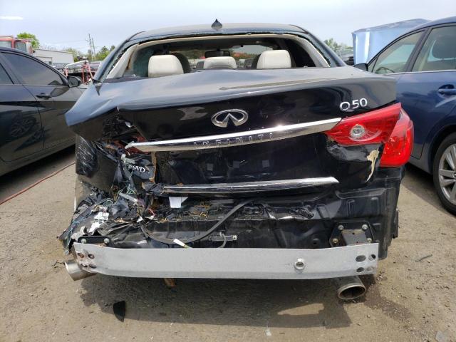 JN1BV7AR0EM702175 - 2014 INFINITI Q50 BASE BLACK photo 6