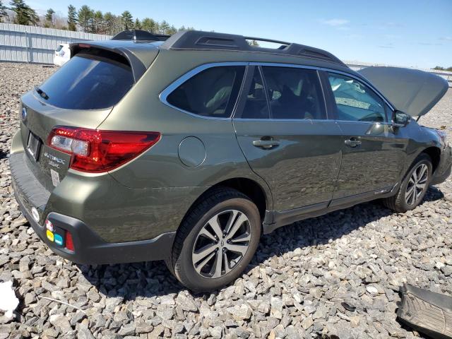 4S4BSENC5K3349056 - 2019 SUBARU OUTBACK 3.6R LIMITED GREEN photo 3