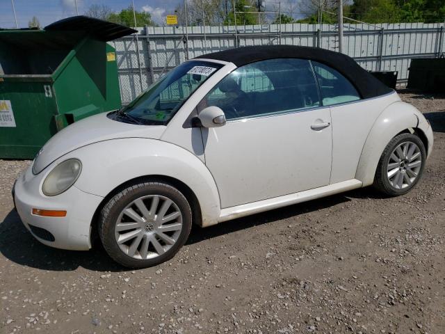 3VWRF31Y89M403744 - 2009 VOLKSWAGEN NEW BEETLE S WHITE photo 1