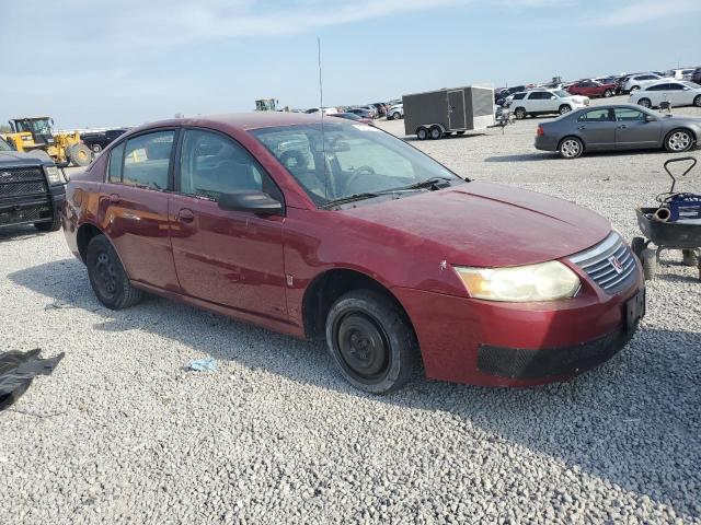 1G8AJ52F15Z131502 - 2005 SATURN ION LEVEL 2 RED photo 4