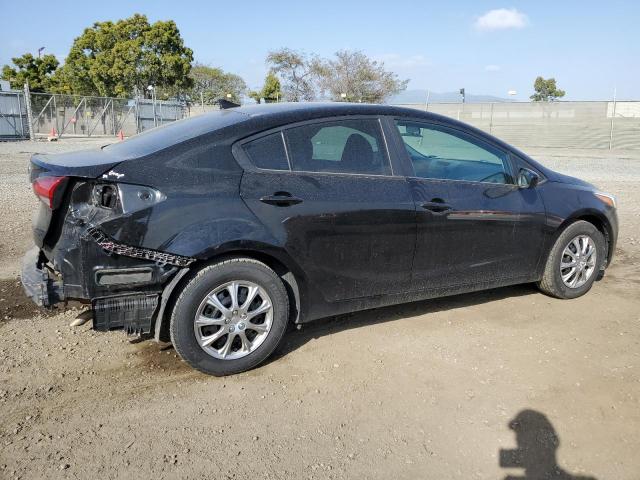 3KPFK4A74HE029575 - 2017 KIA FORTE LX BLACK photo 3