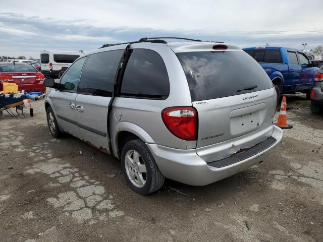 1D4GP45R56B656039 - 2006 DODGE CARAVAN SXT SILVER photo 2