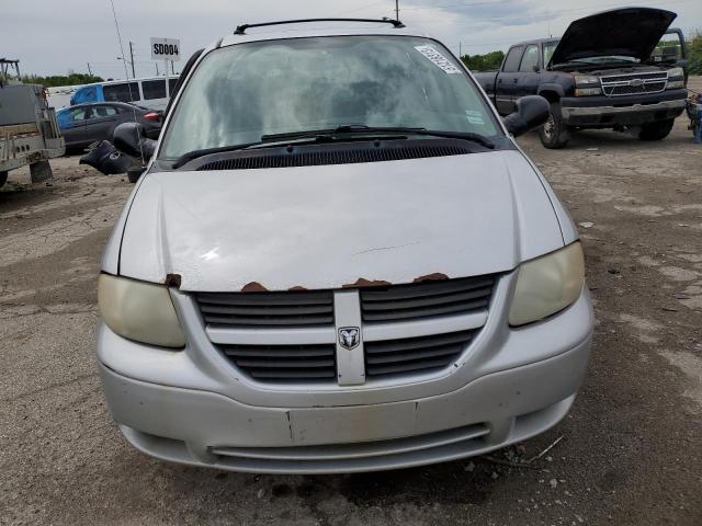 1D4GP45R56B656039 - 2006 DODGE CARAVAN SXT SILVER photo 5