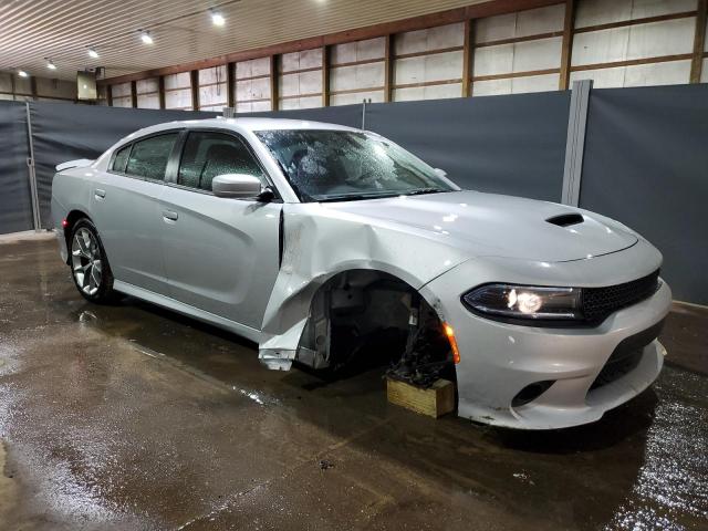 2C3CDXHG6NH149726 - 2022 DODGE CHARGER GT SILVER photo 4