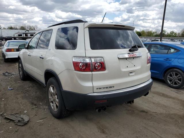 1GKER33D59J127480 - 2009 GMC ACADIA SLT-2 WHITE photo 2