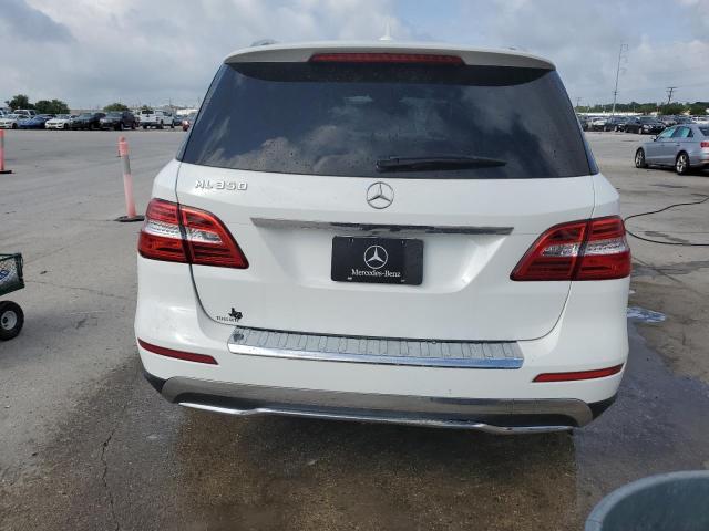 4JGDA5JB1EA391412 - 2014 MERCEDES-BENZ ML 350 WHITE photo 6