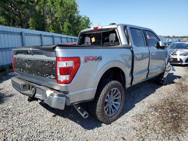 1FTFW1E58NFB58755 - 2022 FORD F150 SUPERCREW SILVER photo 3